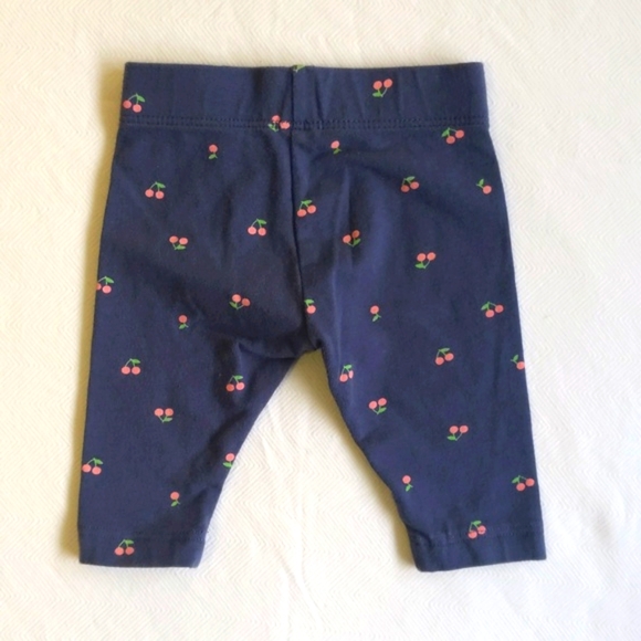 george cherry print leggings 0-3 months baby girl - Picture 4 of 4